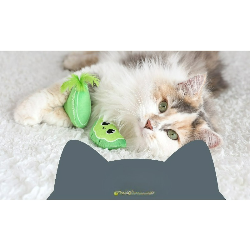 Catnip Interactive Plush Mouse - Interaktywna pluszowa zabawka dla kota Mouse