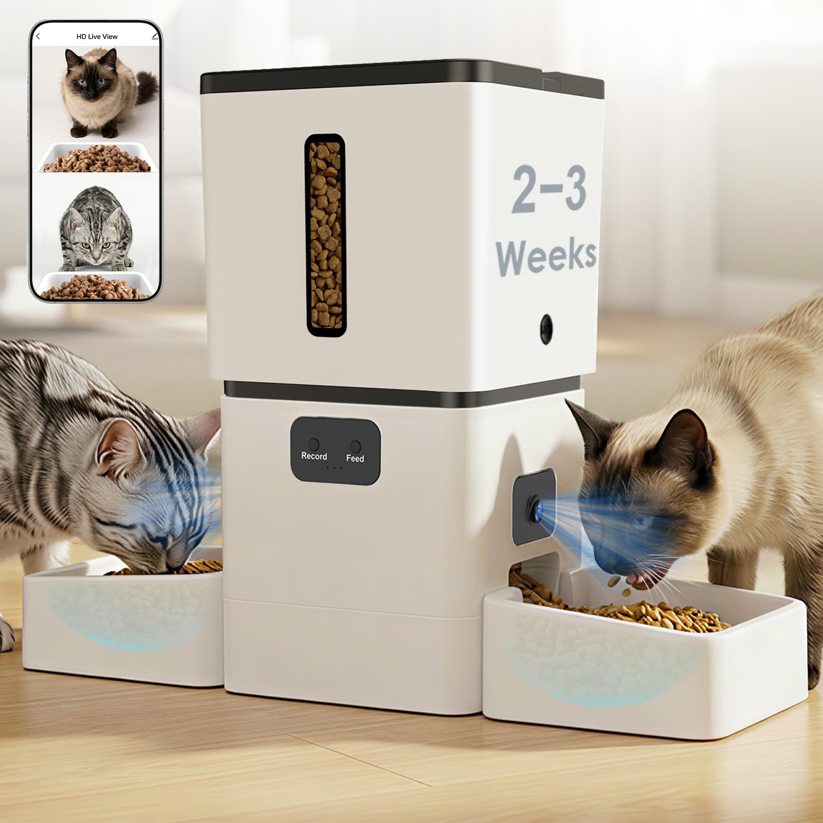 Pet Feeders - Automatyczny karmnik dla zwierząt 5GHz WiFi