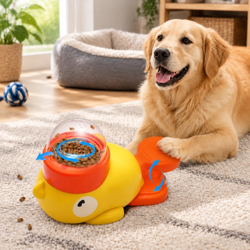 Interaktywna zabawka do karmie – Dog Puzzle Feeder Toy recenzja i cena