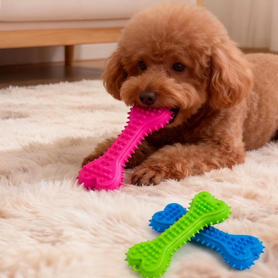 3/6 szt. Zabawki do żucia dla  – Teeth Cleaning Dog Chew Bone recenzja i cena