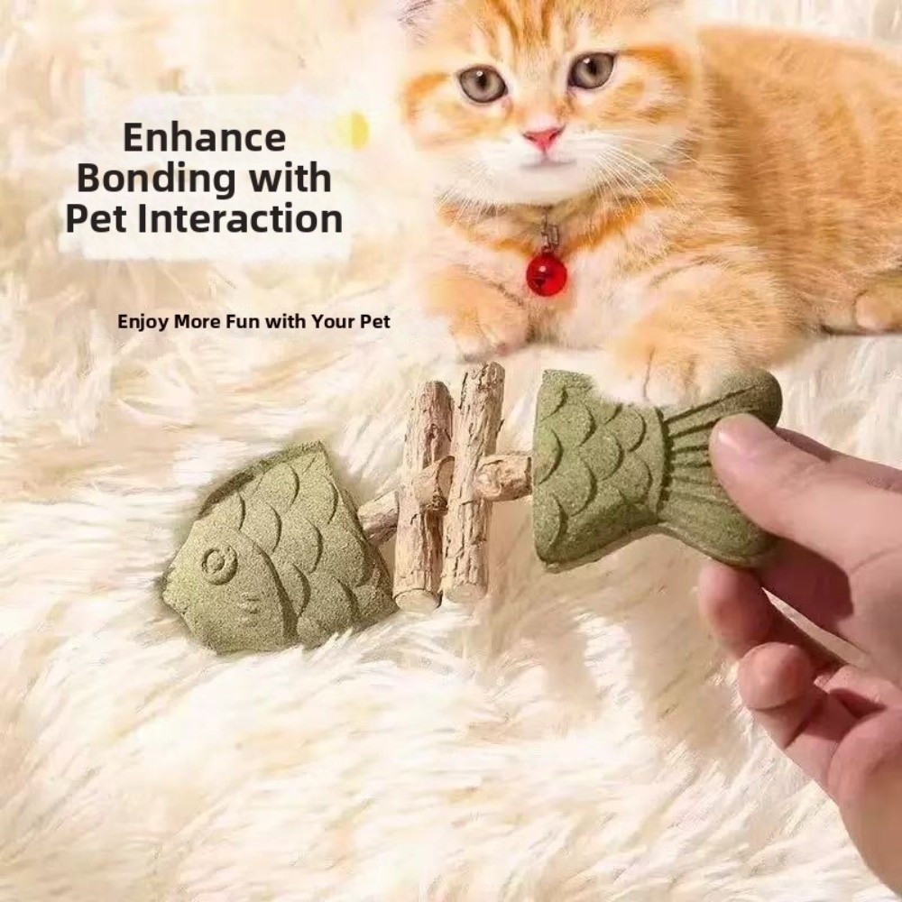 Kocia zabawka w kształcie rybi – Teeth Cleaning Dog Chew Bone recenzja i cena