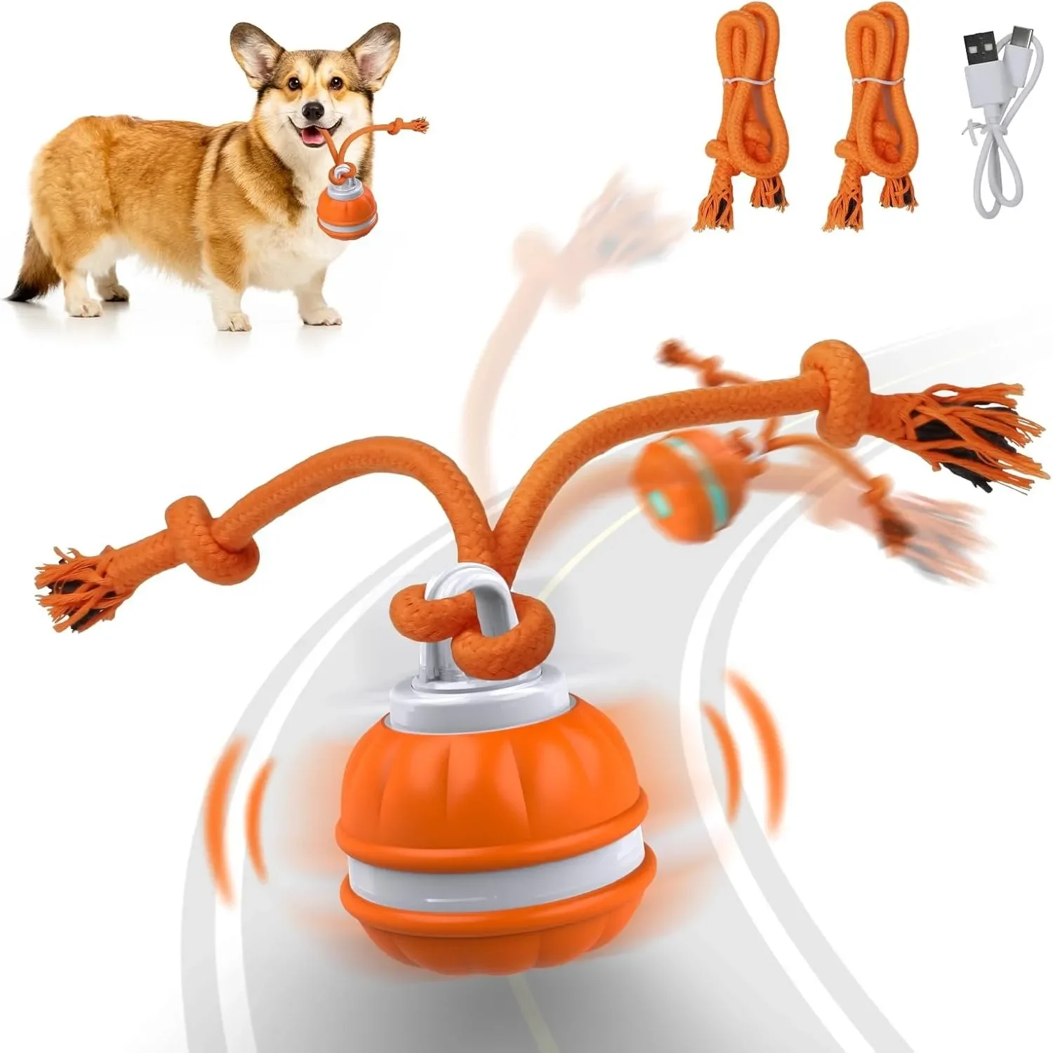 Piłka dla psów, interaktywna z – Automatic Moving Dog Ball recenzja i cena