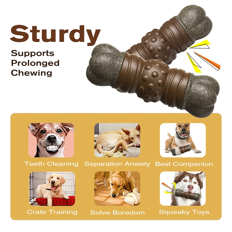 Duże zabawki do żucia dla psów – Indestructible Dog Chew Toy recenzja i cena