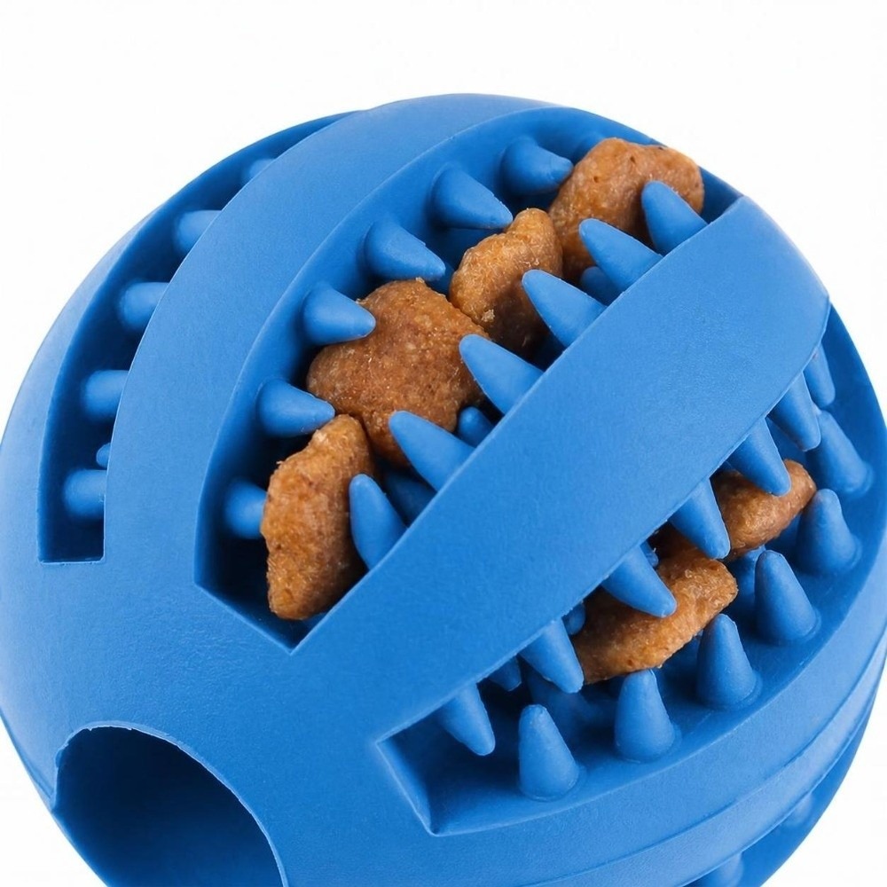 Gumowa piłka do żucia dla psa, – Rubber Treat Dispensing Dog Toy recenzja i cena