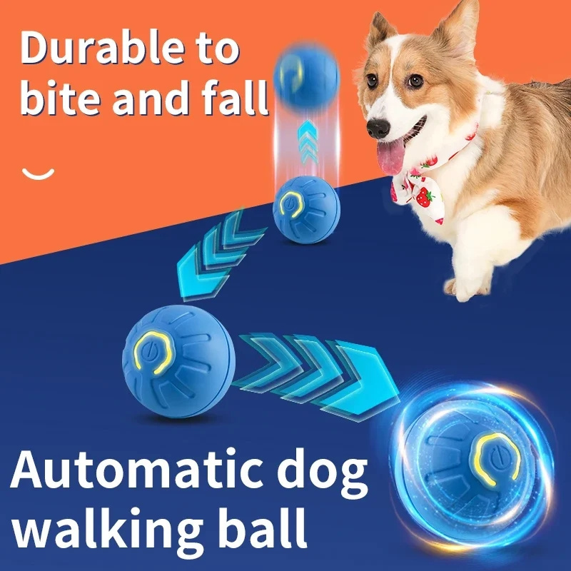 Automatyczna interaktywna zaba – Automatic Moving Dog Ball recenzja i cena
