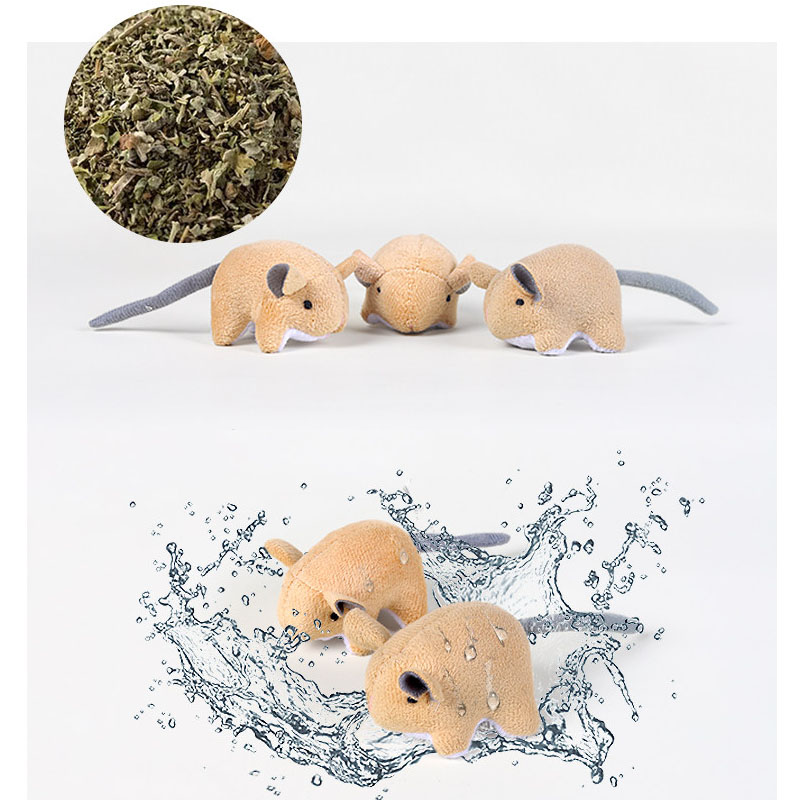 Pluszowe zabawki dla kotów z k – Catnip Interactive Plush Mouse recenzja i cena