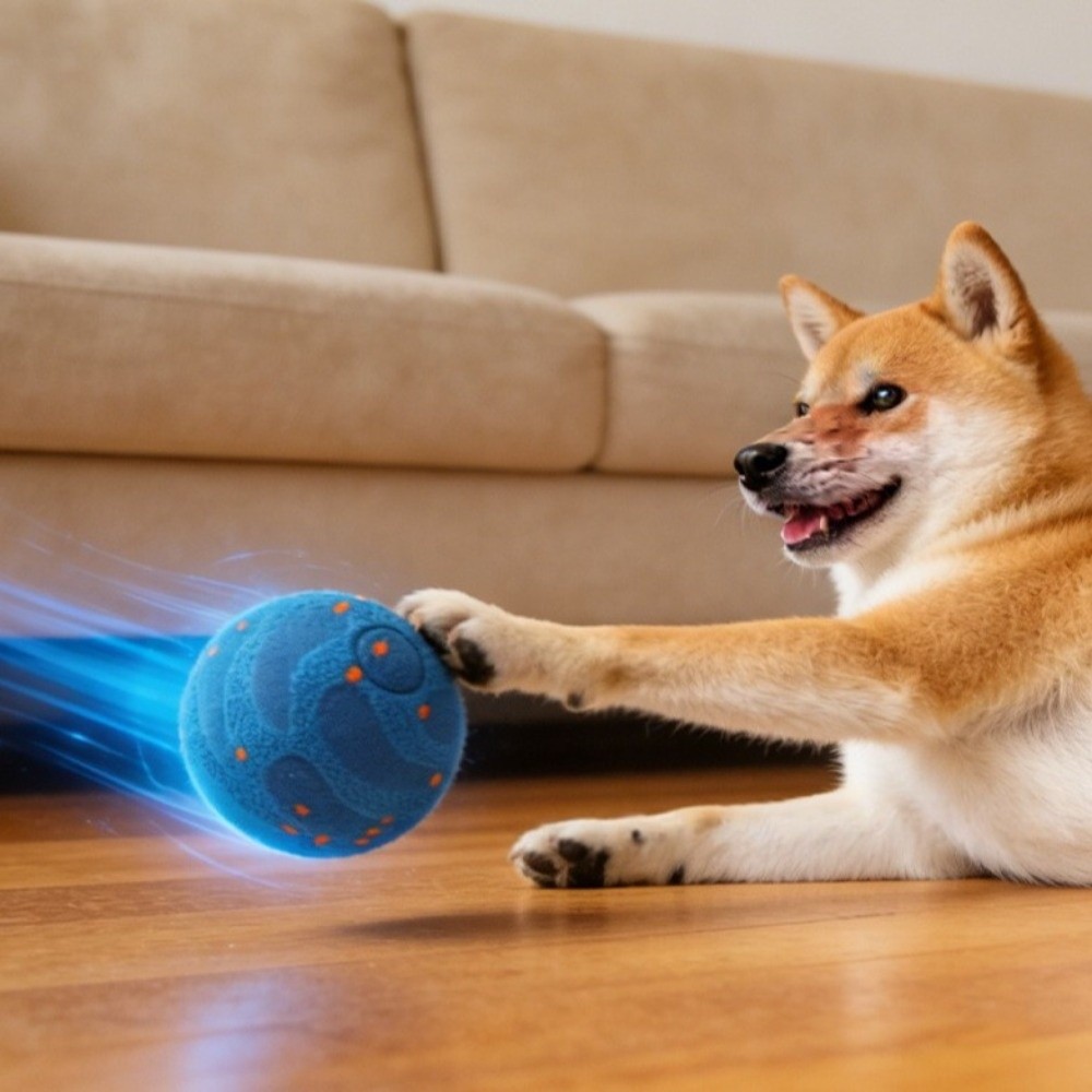 Automatyczna, wodoodporna piłk – Automatic Moving Dog Ball recenzja i cena