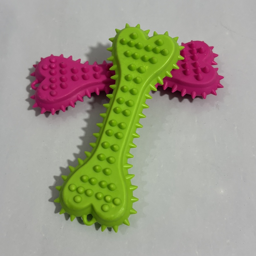 3/6 szt. gumowych zabawek do ż – Teeth Cleaning Dog Chew Bone recenzja i cena