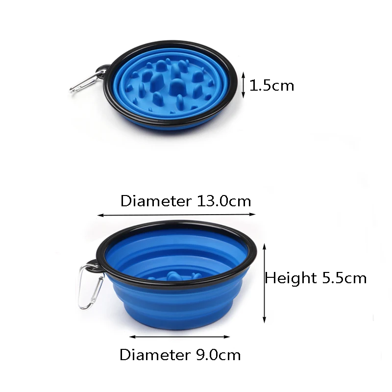 350 1000ml Składana miska podr – Pet Feeders recenzja i cena